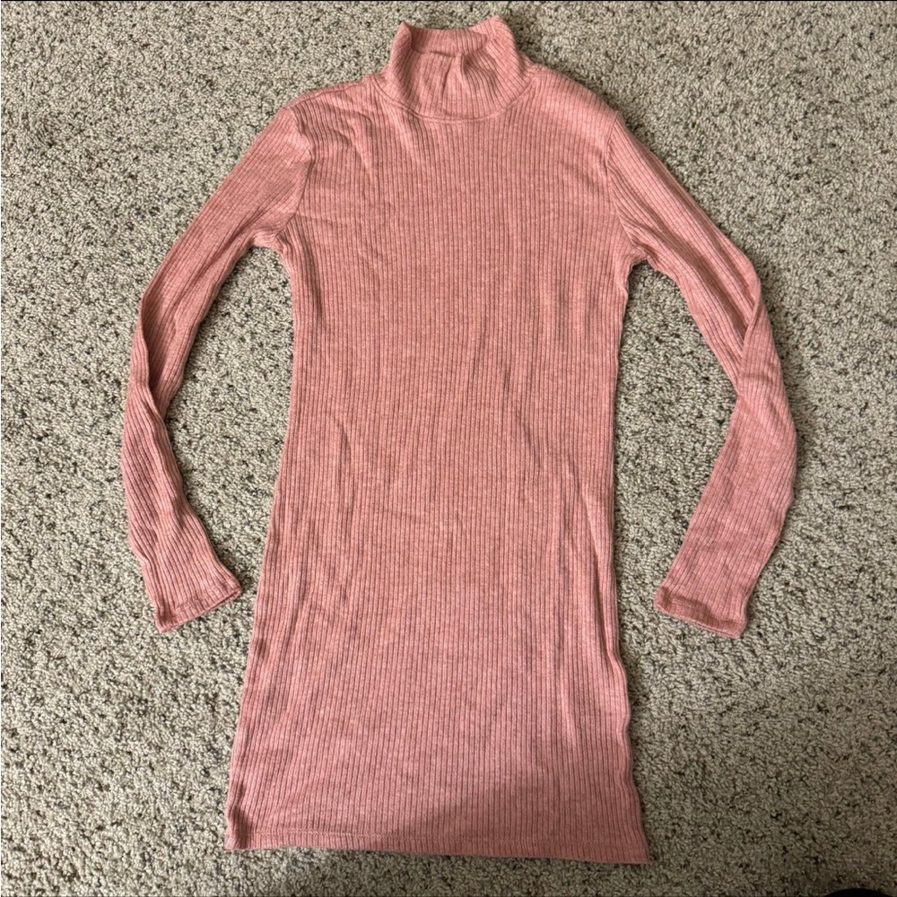 Fashion Nova Pink Sweater Dress Size Spicy Small